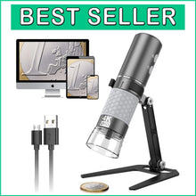 Load image into Gallery viewer, High-Resolution Digital Microscope Camera - Capture Images &amp; Videos with Ease