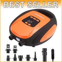 Load image into Gallery viewer, Electric Paddle Board Pump: 20PSI Auto-Off Pump for SUP and Inflatables