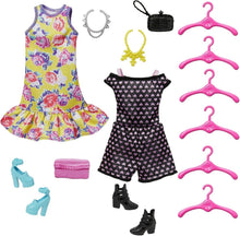 Load image into Gallery viewer, Doll Wardrobe Organizer: Fashionistas Ultimate Closet with 3 Stylish Outfits