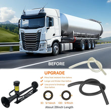 Load image into Gallery viewer, Universal 12V Super Loud 150DB Chrome Air Horn with Compressor - Easy Install