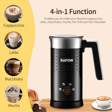 Load image into Gallery viewer, Whisper-Quiet 4-in-1 Milk Frother - 350ml Stainless Steel for Home Café Ideas