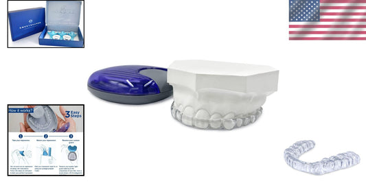 Clear Custom-Fit Mouth Guard for Teeth Grinding - Comfort Upgrade for Adults