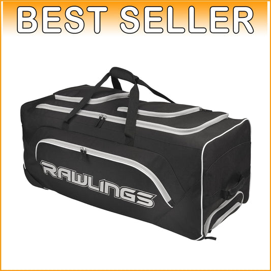 YADI Wheeled Catcher's Bag for Baseball & Softball - 37