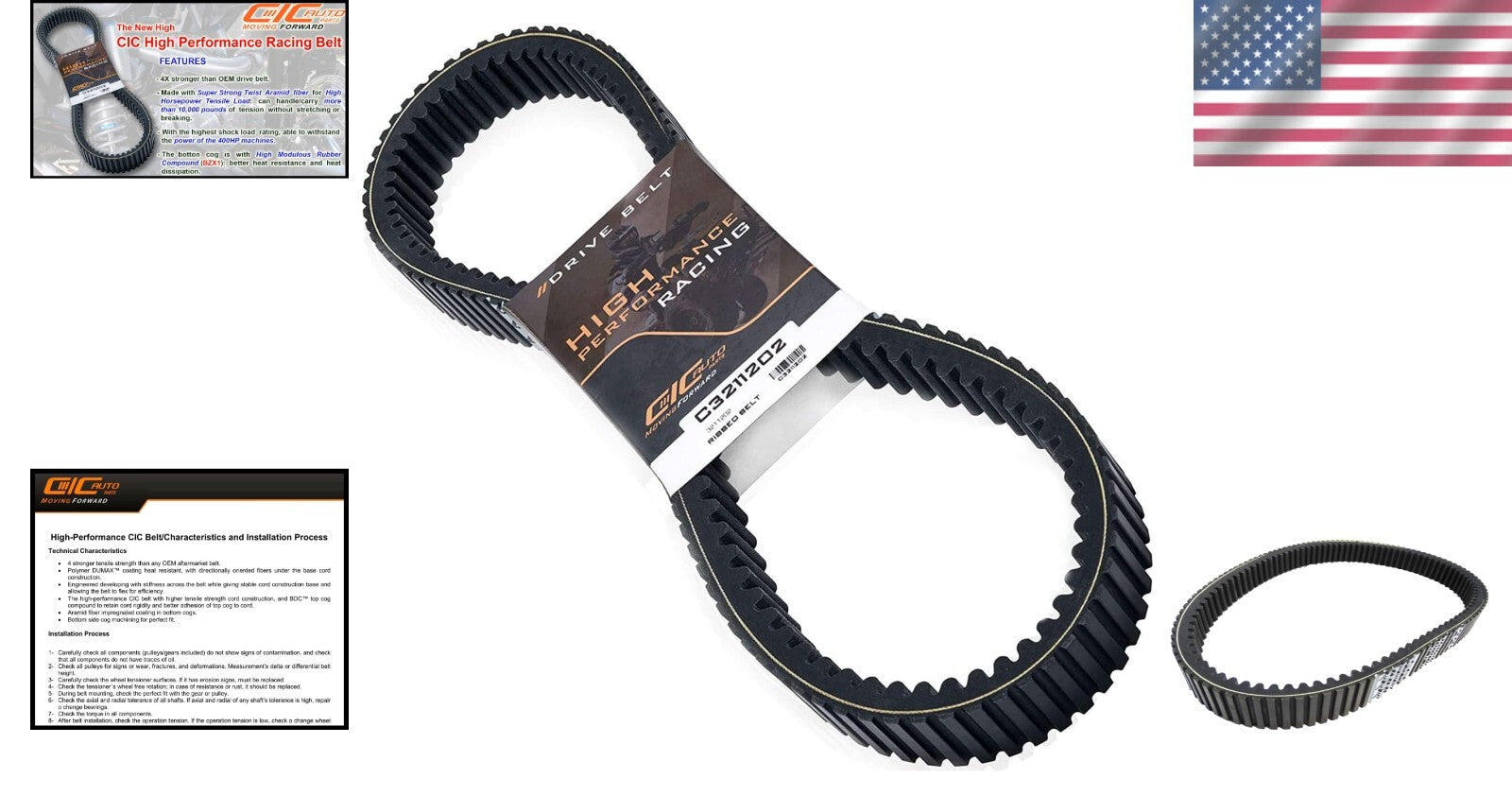 Durable Polaris RZR Turbo Drive Belt – Engineered for Maximum Power Transfer