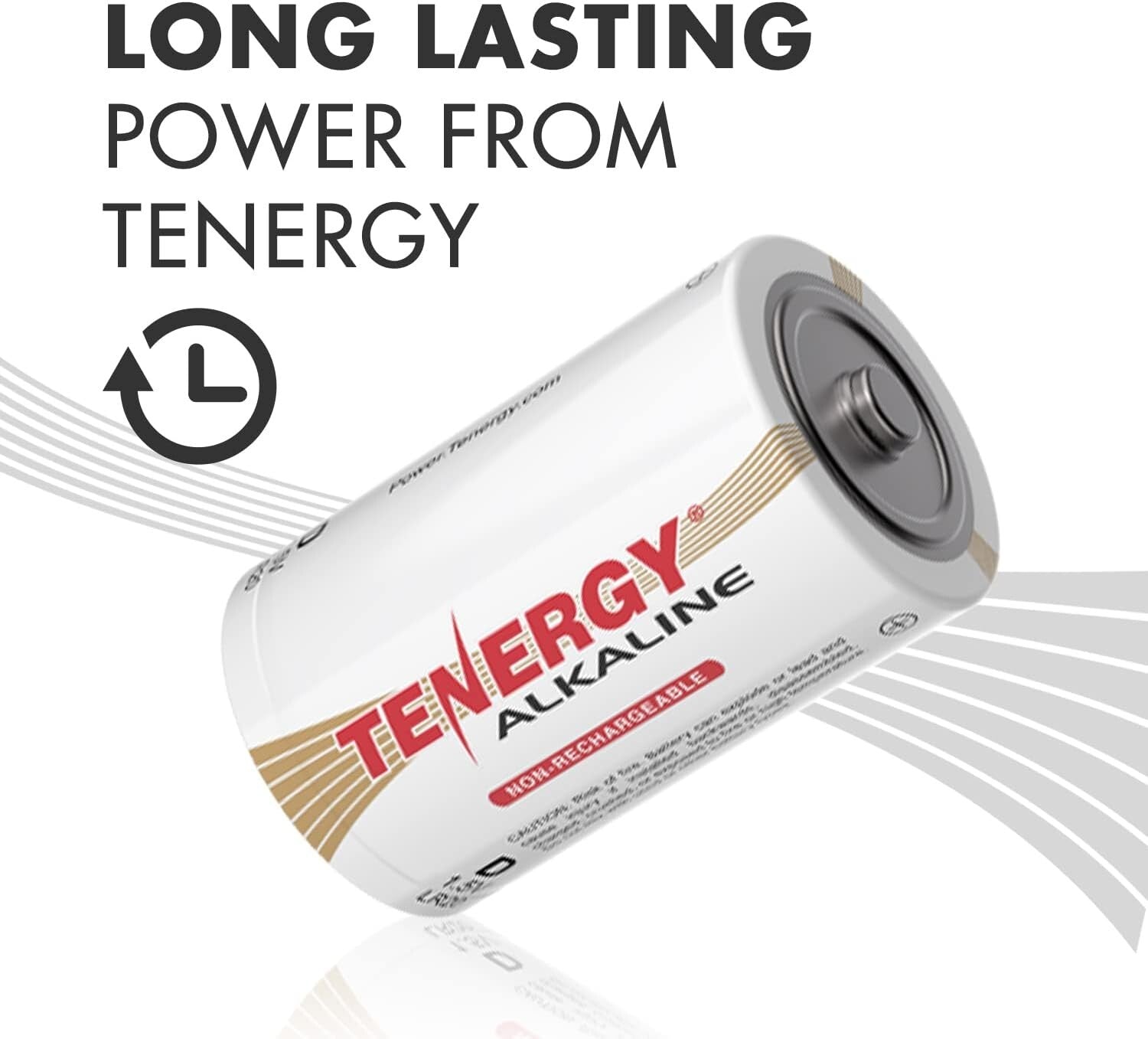 96-Pack Non-Rechargeable D Cell Batteries with Anti-Leak Design & Freshness Seal