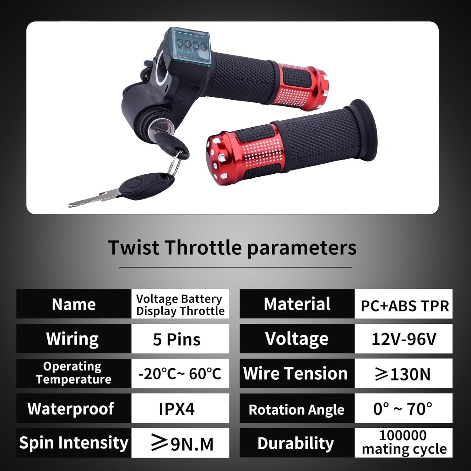 48V 1000W Electric Brushless DC Motor Kit with Speed Controller and Display