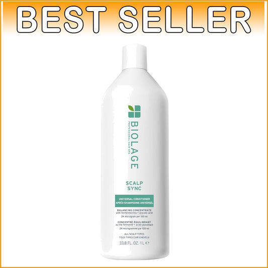 Gentle Scalp and Hair Conditioner - Nourishing Formula for Daily Use, 10.16oz