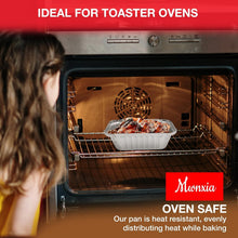 Load image into Gallery viewer, 100 Pack Disposable Aluminum Baking Pans - Perfect for Holiday Treats