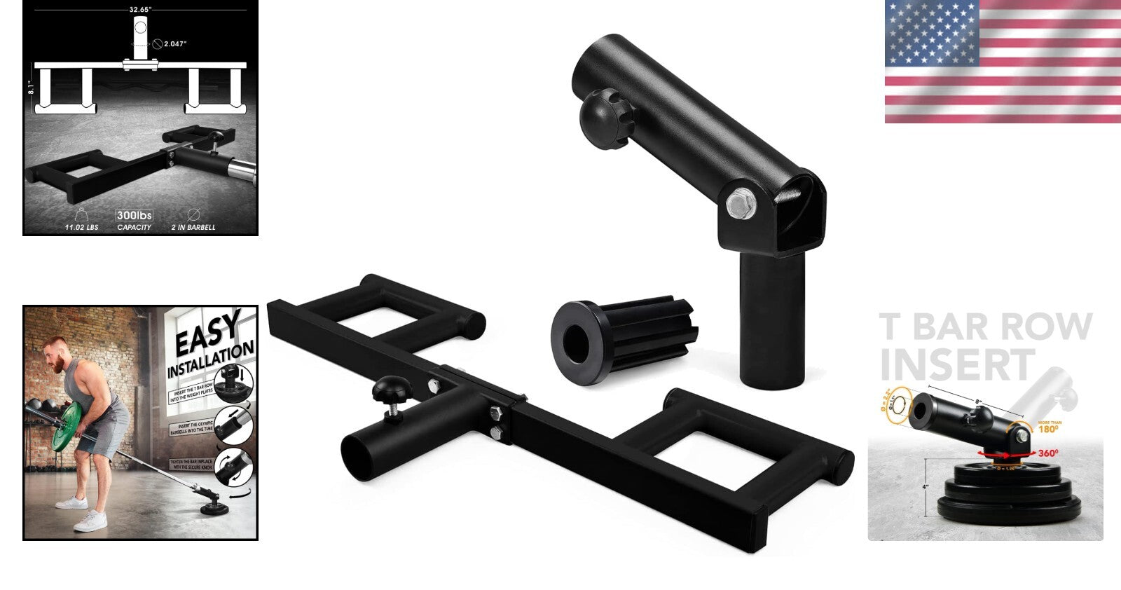 Compact & Durable Landmine Attachment - Ideal for Weightlifting and Powerlifting