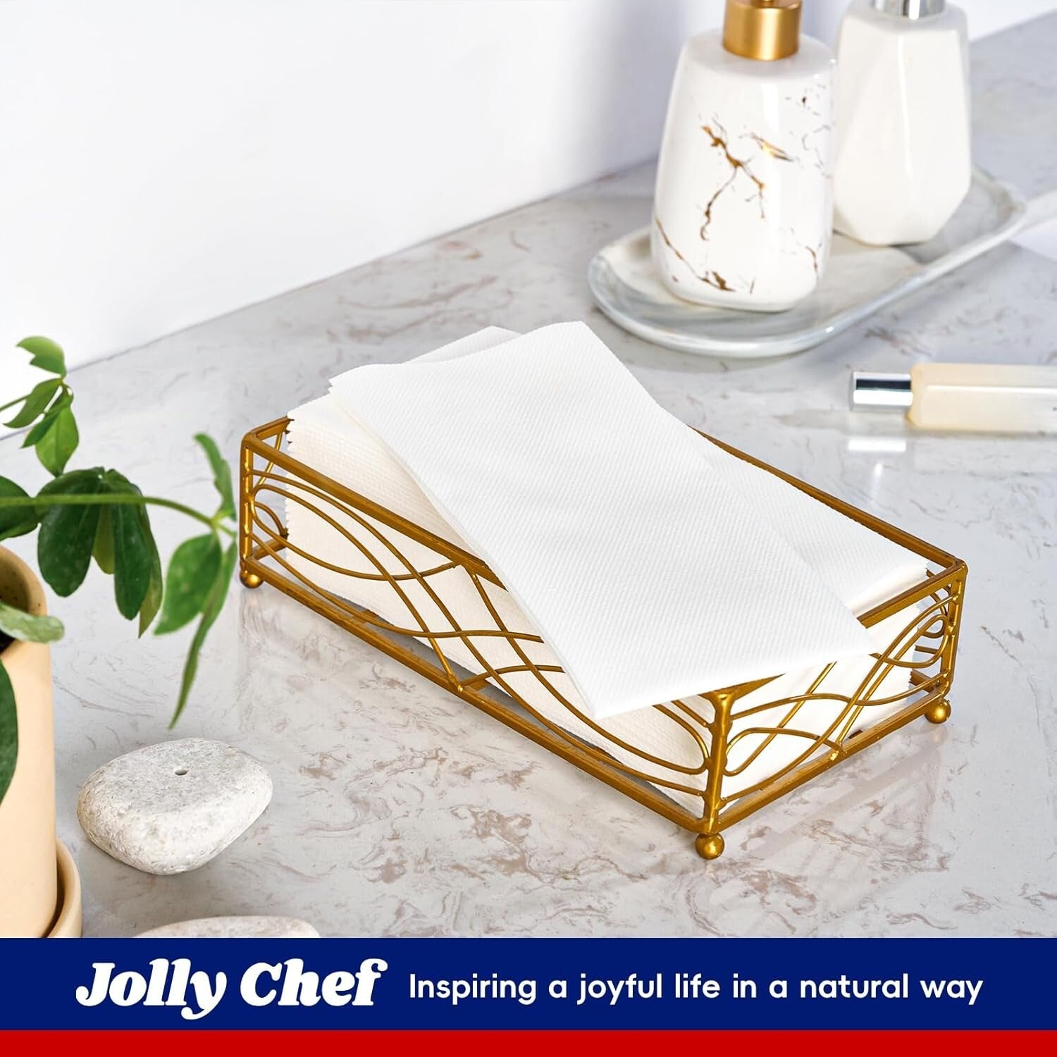 High-Quality 480 Count Disposable Hand Napkins - Linen Feel & Elegant Touch