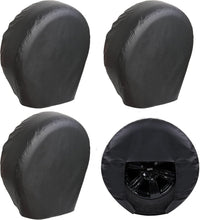 Load image into Gallery viewer, Heavy-Duty Tire Covers Set, Fits 30"-32" - Protectors for RVs, Trucks, Boats