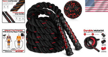 Load image into Gallery viewer, Unleash Your Potential: 3lb to 5lb Weighted Jump Rope for Full Body Conditioning