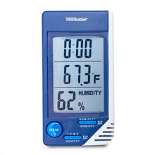 Load image into Gallery viewer, Compact Digital Thermometer with Clock and Humidity Monitor - Easy Maintenance