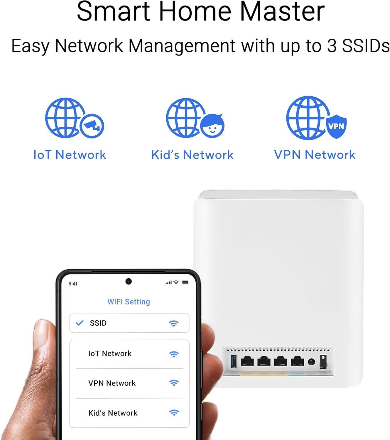 Ultimate WiFi 7 Mesh System with 9.4 Gbps Speed, 5800 sq.ft. Coverage, 2-Pack
