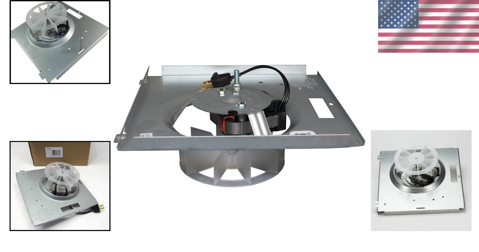 Replacement Bathroom Fan Motor Assembly Compatible with Models 763RLN and More