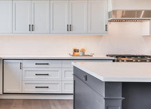 Load image into Gallery viewer, Stylish 5-Inch Hole Center Matte Black Kitchen Handles - Easy Installation