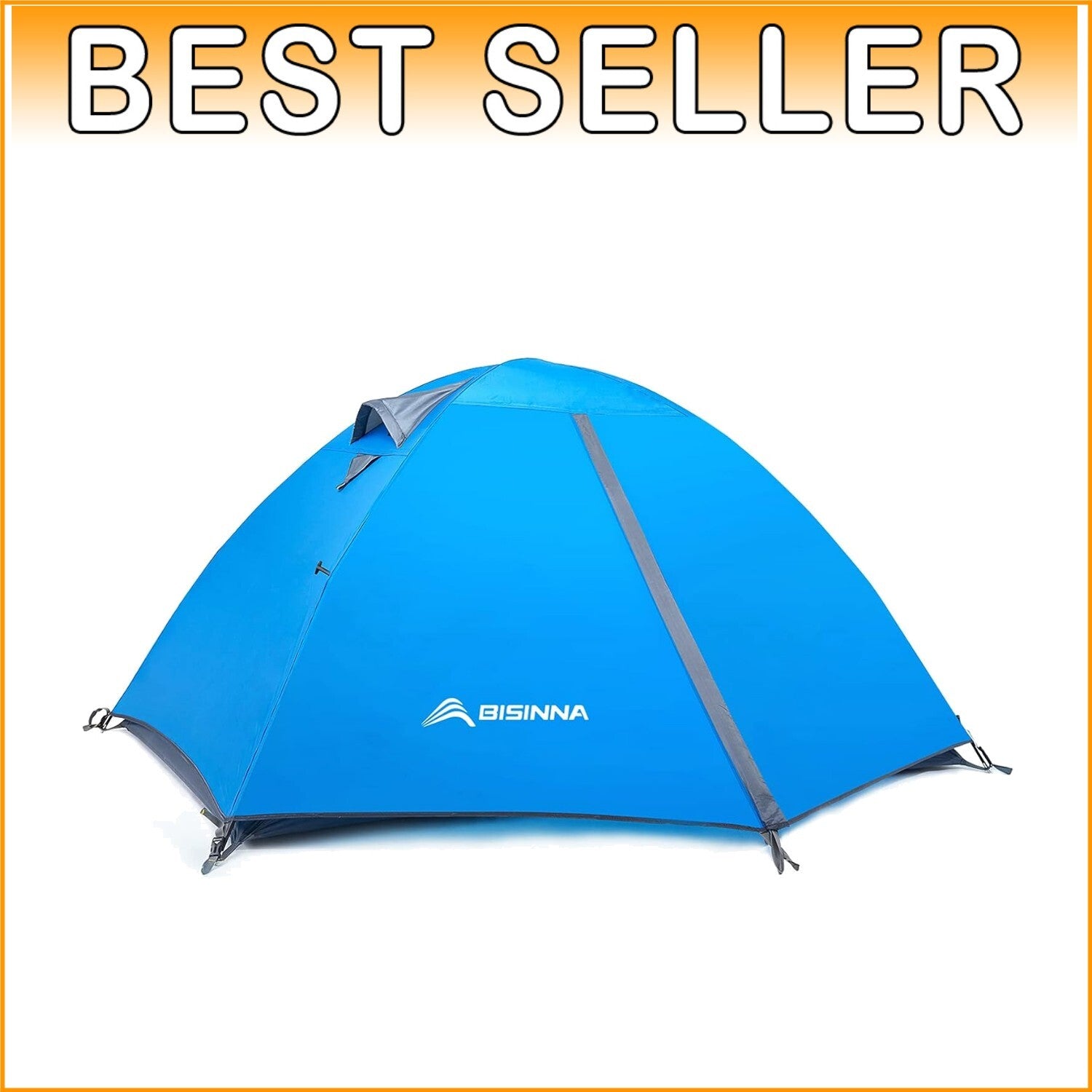 Durable Double Layer Backpacking Tent for 2 Persons - Waterproof & Easy Setup