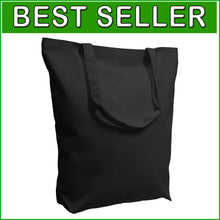 Load image into Gallery viewer, Durable 10oz Cotton Canvas Tote Bags - 17.5"x16.5" Large Capacity Pack of 12