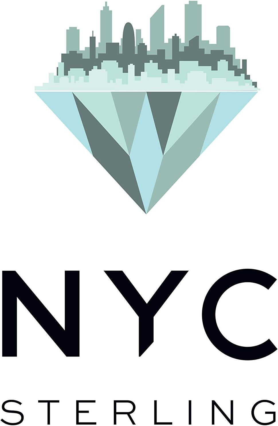 Lightweight Unisex Sterling Silver Rosary Charm Necklace - Gold Plated Finish