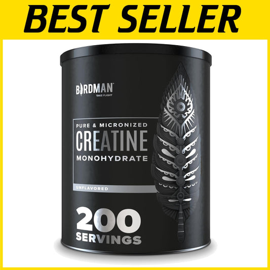 Flavorless Creatine Monohydrate Powder - 5g Serving for Performance & Recovery