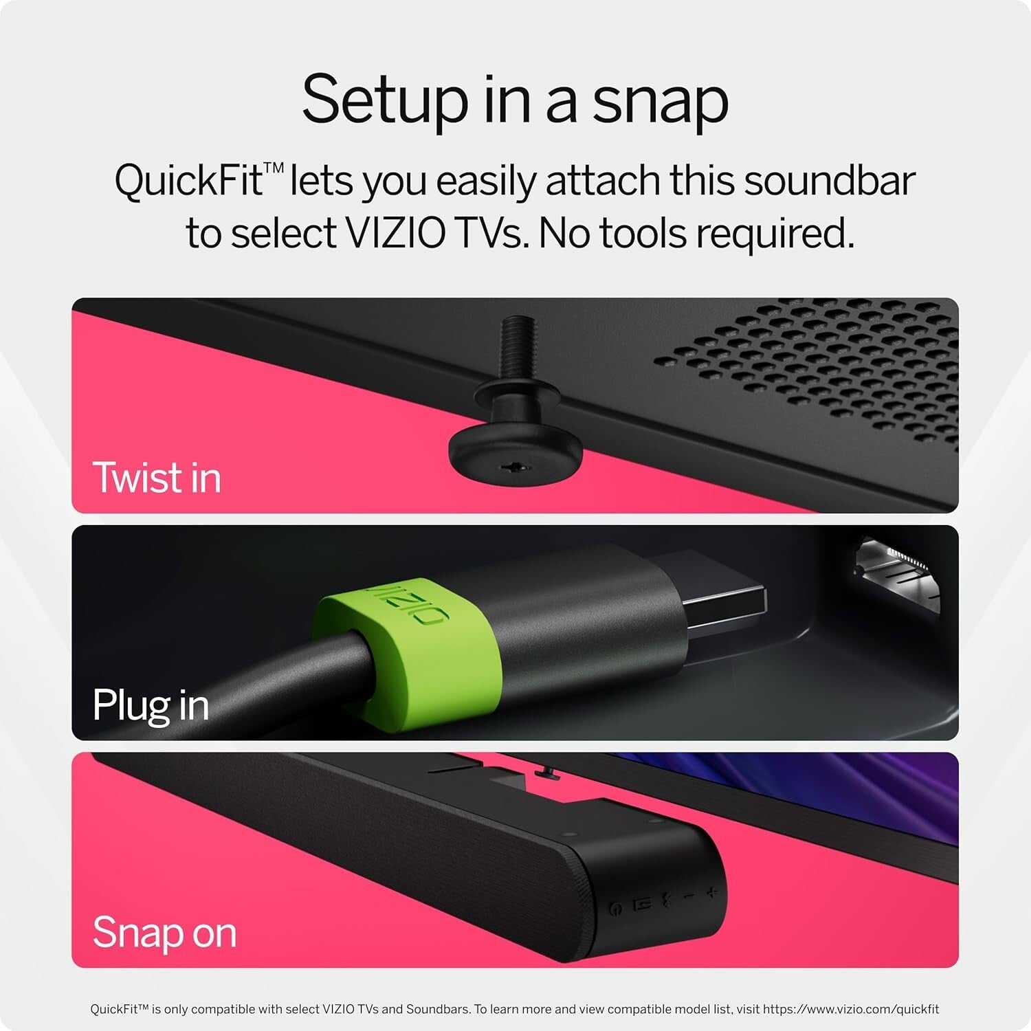 5.1 Soundbar with Compact Wireless Subwoofer – Seamless Dolby Atmos Audio Setup