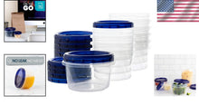 Load image into Gallery viewer, Dishwasher Safe 120 Pack Stackable Deli Containers - 16 oz Variety for All Uses