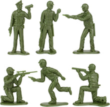 Load image into Gallery viewer, Impressive OD Green Walker Bulldog Tank Playset with 12 Soldiers - 14 inch Size