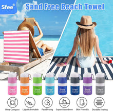 Load image into Gallery viewer, Compact &amp; Lightweight 4-Pack Microfiber Travel Towels - Quick Dry and Soft
