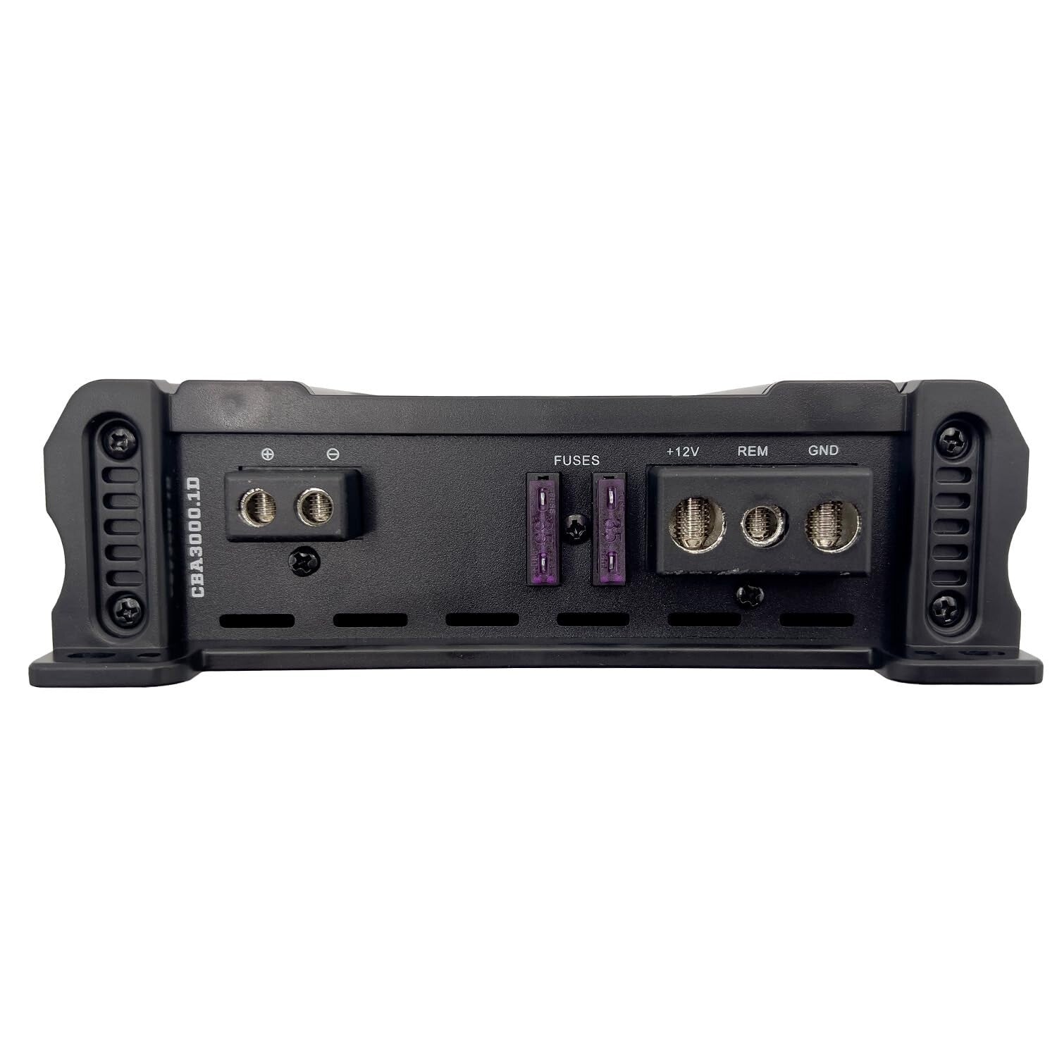 High-Performance 3000W Monoblock Amplifier with Thermal Protection and Bass Knob