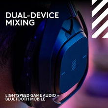 Load image into Gallery viewer, Astro A50 X Wireless Headset with Graphene Audio, 24 hr Battery &amp; Mic - Black