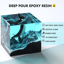 Load image into Gallery viewer, 3 Gallon Crystal Clear Epoxy Resin Kit with Pump: Ideal for Art &amp; Jewelry Making