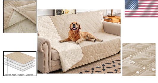 Sandproof, Tear-Resistant Dog Bed Cover – Machine Washable Sofa Protector