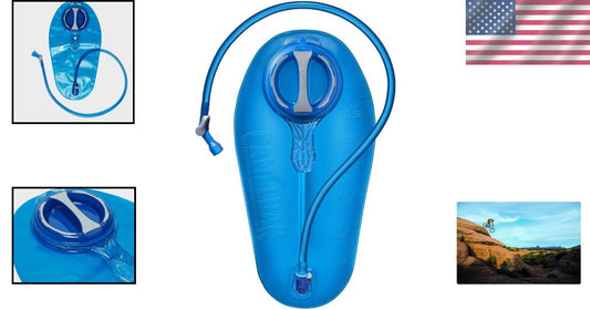 Crux Blue Hydration Bladder - 3L Leak-Proof Design for Multi-Sport Enthusiasts