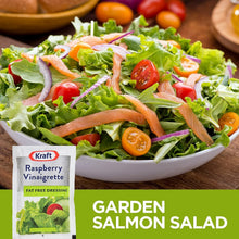 Load image into Gallery viewer, Convenient 1.5 oz Kraft Raspberry Vinaigrette Dressing Pack - 60 Single Servings