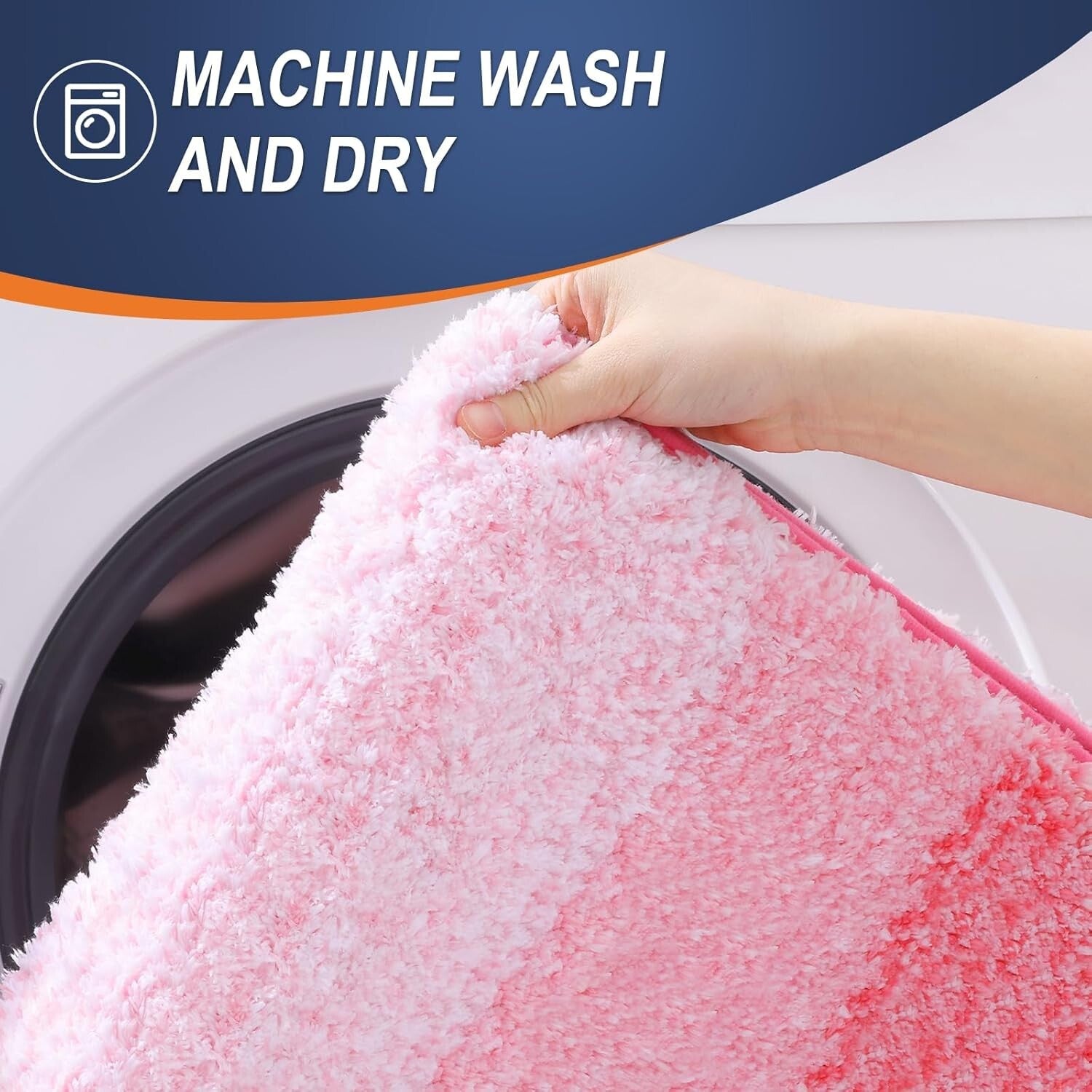 Versatile Pink Bathroom Runner 59x20 - Soft, Quick Dry, and Stylish for Any Room