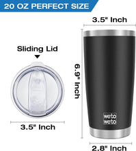 Load image into Gallery viewer, Stylish 20oz Powder Coated Travel Tumblers - Vacuum Insulated for All Day Use