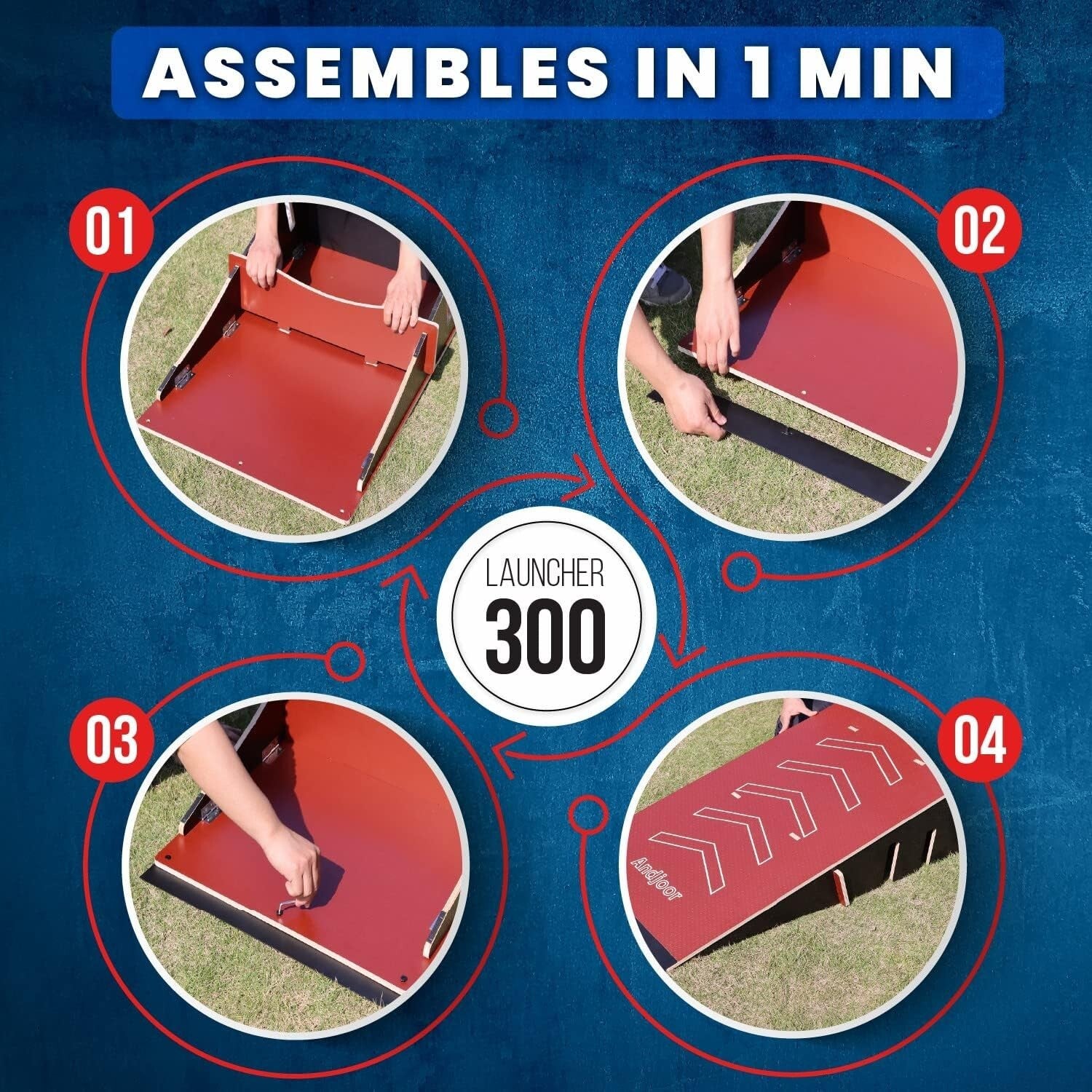 Durable Skateboard & Bike Ramp - Versatile Jump Structure for Kids & Scooters