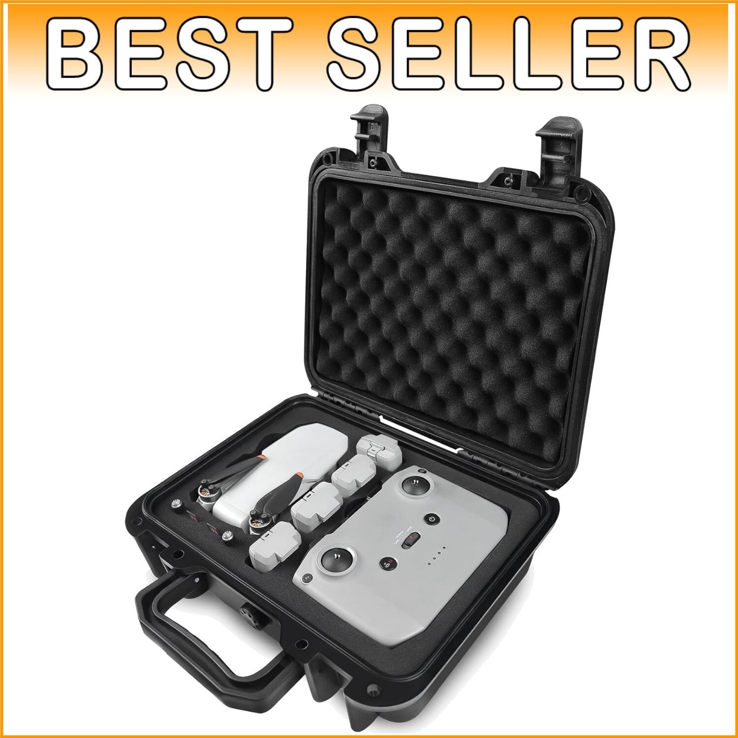 All-in-One Waterproof Case for DJI Mini Drone & Accessories - Travel Ready