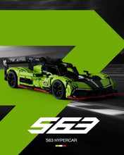 Load image into Gallery viewer, Meticulously Designed 1:8 S63 Hypercar Building Set - Perfect Gift for Car Fans