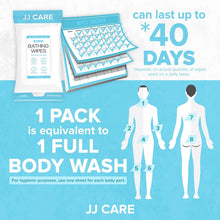 Load image into Gallery viewer, Bulk Pack of 320 No Rinse Body Wipes for Adults - Waterless Cleansing Solution