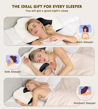 Load image into Gallery viewer, Adjustable Cervical Memory Foam Pillow for Neck Pain Relief &amp; Cooling Comfort