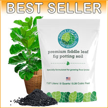 Load image into Gallery viewer, Nutrient-Rich Fiddle Leaf Fig Potting Mix - 7.57 Liters for Optimal Plant Health