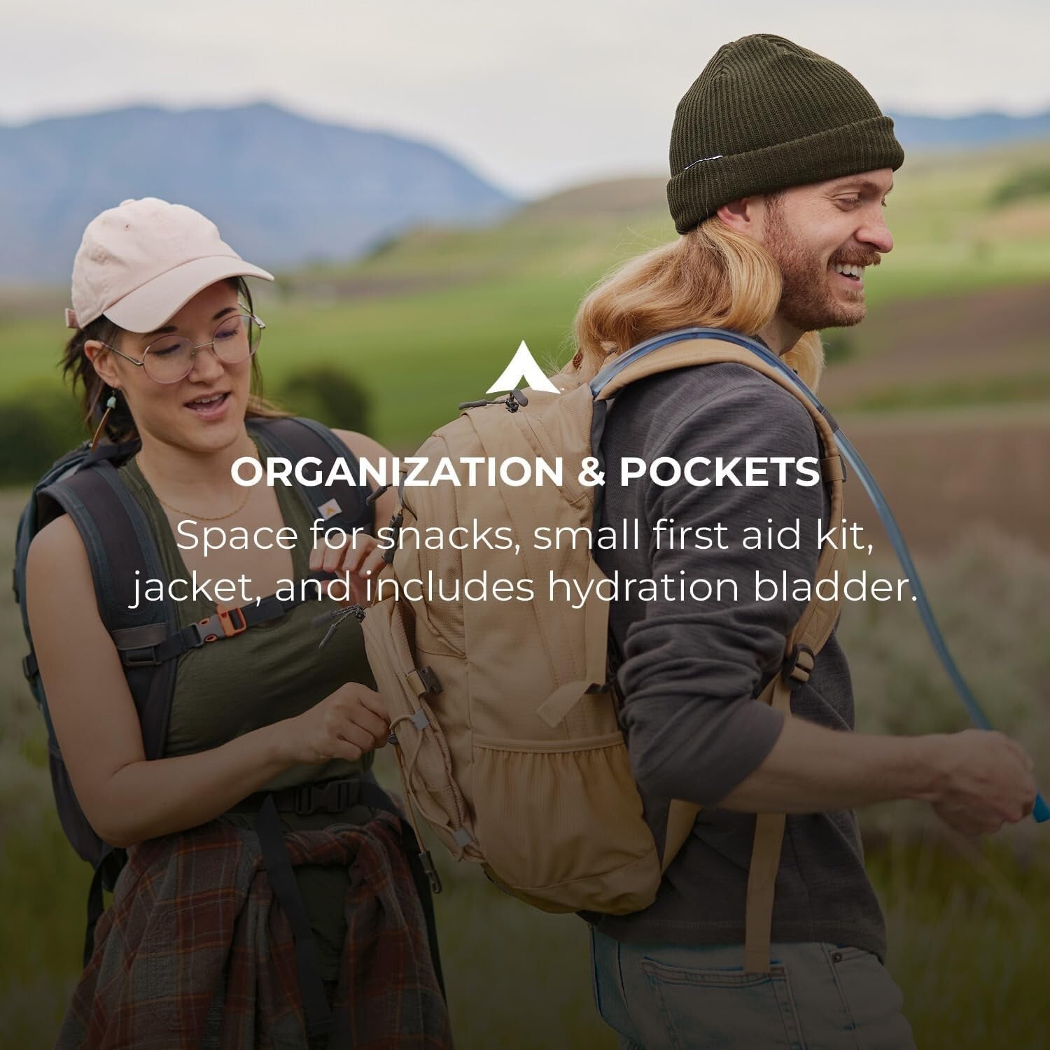 Teton Oasis Hydration Backpack – Lightweight Water Pack with 2L Bladder - 18L