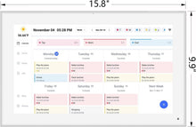 Load image into Gallery viewer, Smart 15.6 Inch Digital Family Planner with Photo Sharing - Wall Mountable