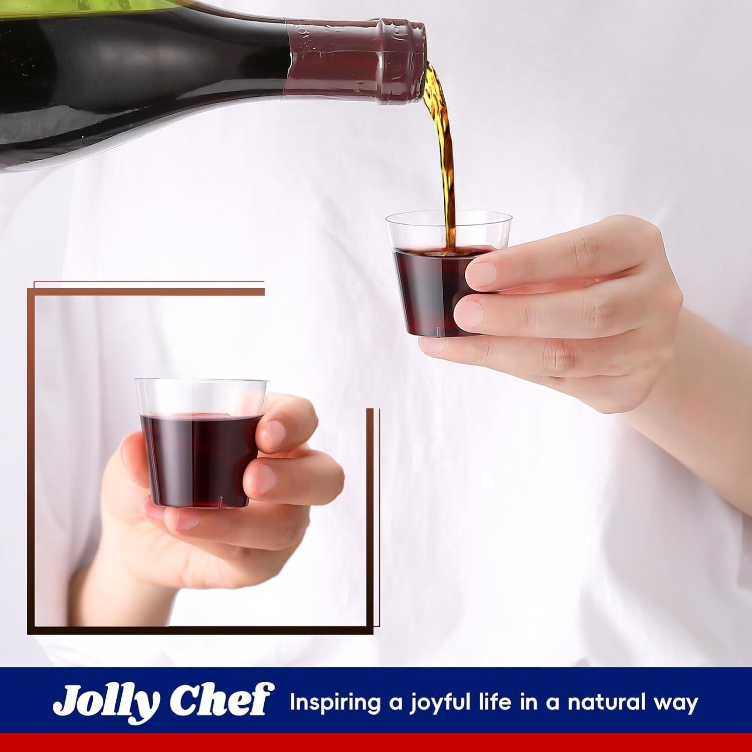 Elegant 1000 Count Disposable Shot Glasses - Ideal for Wine and Whiskey Tastings