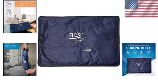 FlexiKold Customized Comfort - Extra Large Gel Ice Pack for Injuries & Soreness