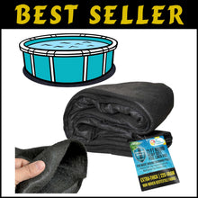 Load image into Gallery viewer, Heavy Duty 21-Foot Round Pool Pad with Warranty – Premium Protection for Liners