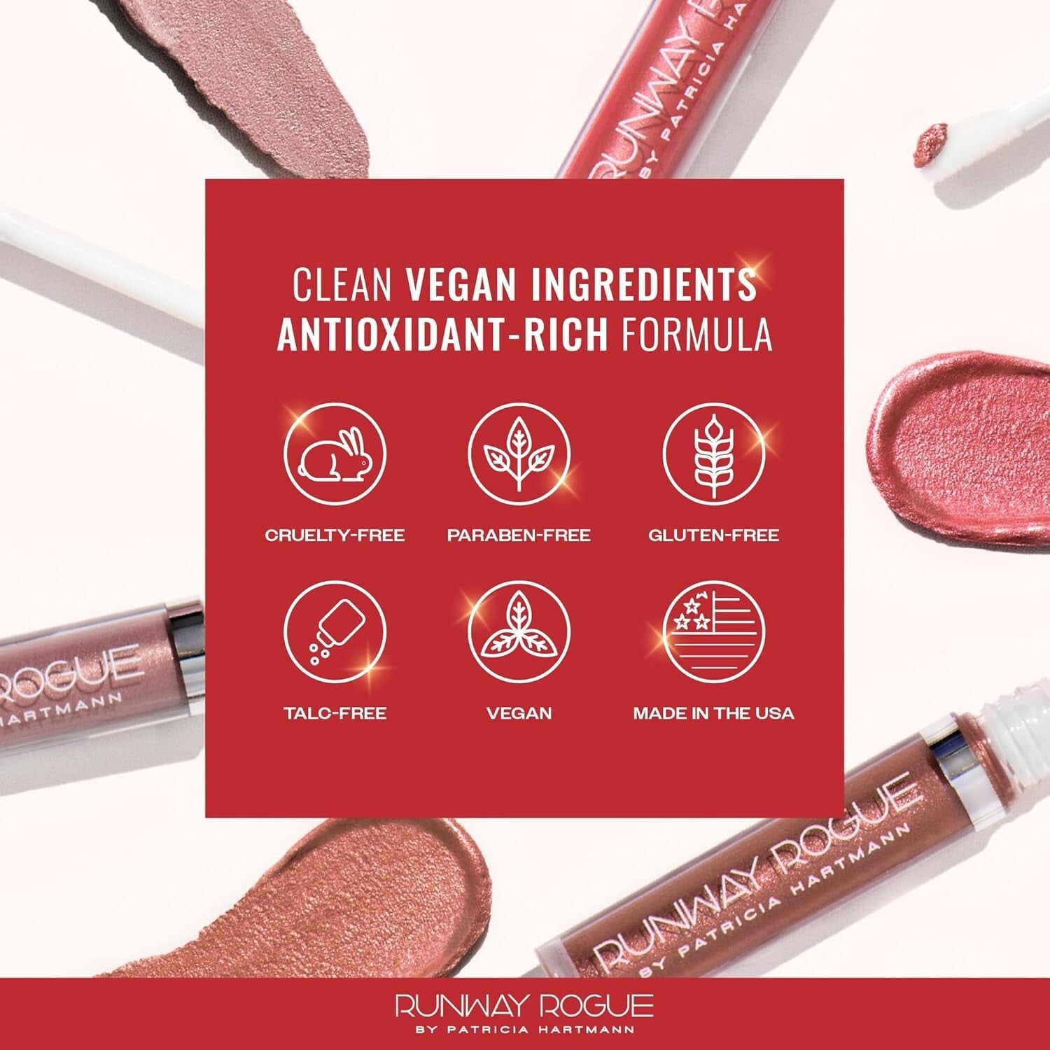 Glamorous Sunset Trio Mini Liquid Lipsticks - Soft Light, Day Rate, Film Noir