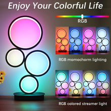 Load image into Gallery viewer, LED Bedside Lamp with 16 Million RGB Colors &amp; Bluetooth APP Control – Ideal Gift