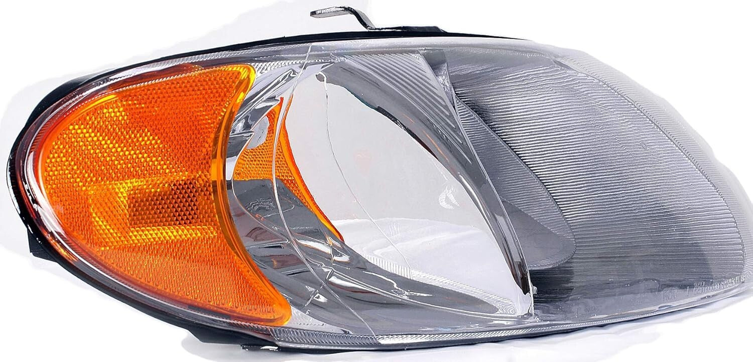Durable Passenger Side Headlight for Chrysler Town & Country & Dodge Caravan
